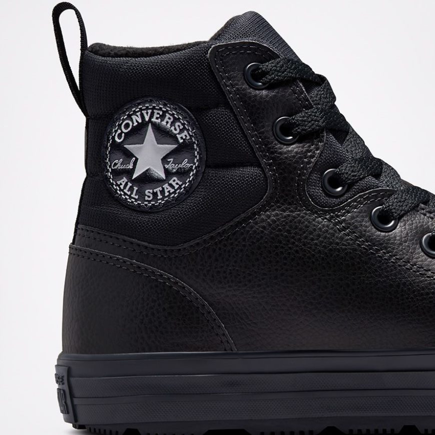 Ghete Iarna Barbati Converse Chuck Taylor All Star Berkshire Inalti Negrii Gri | RO ATCPD750